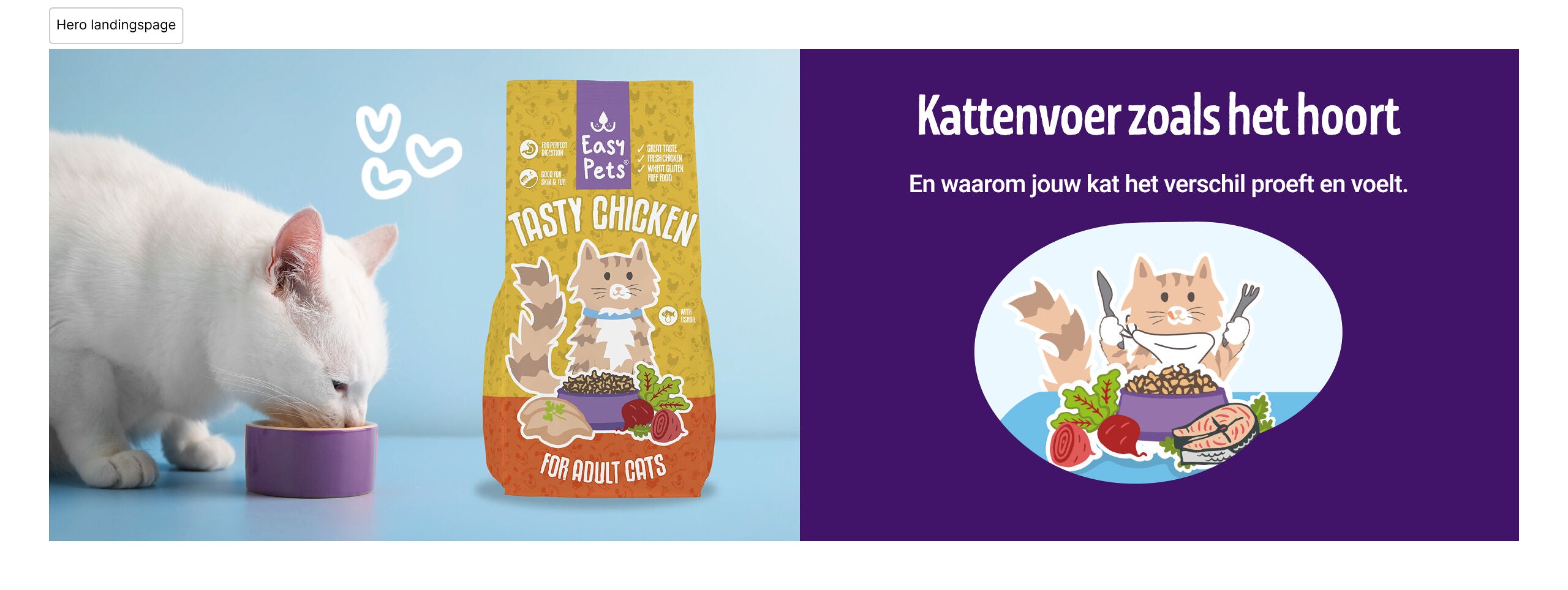 Kattenvoer zoals het hoort