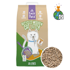 Recycelte Holzpellets 20/40L