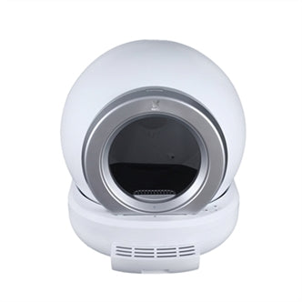 Automatische kattenbak, vooraanzicht met ventilatierooster