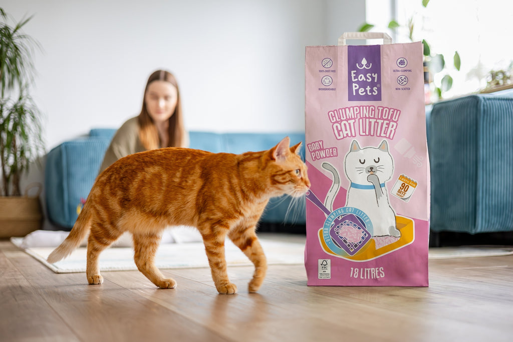 Tofu Katzenstreu · Babypuder