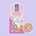 EasyPets Clumping Tofu Kattenbakvulling Baby Powder 20L met korrel-detail